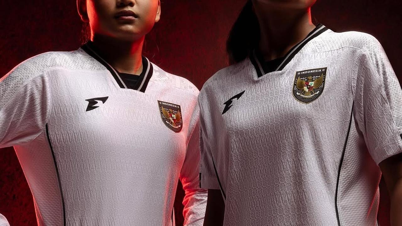 Jersey tandang Timnas Indonesia