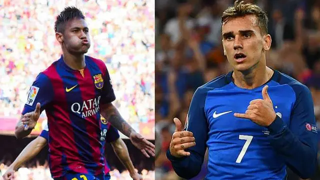 Neymar Jr vs Antoine Griezmann