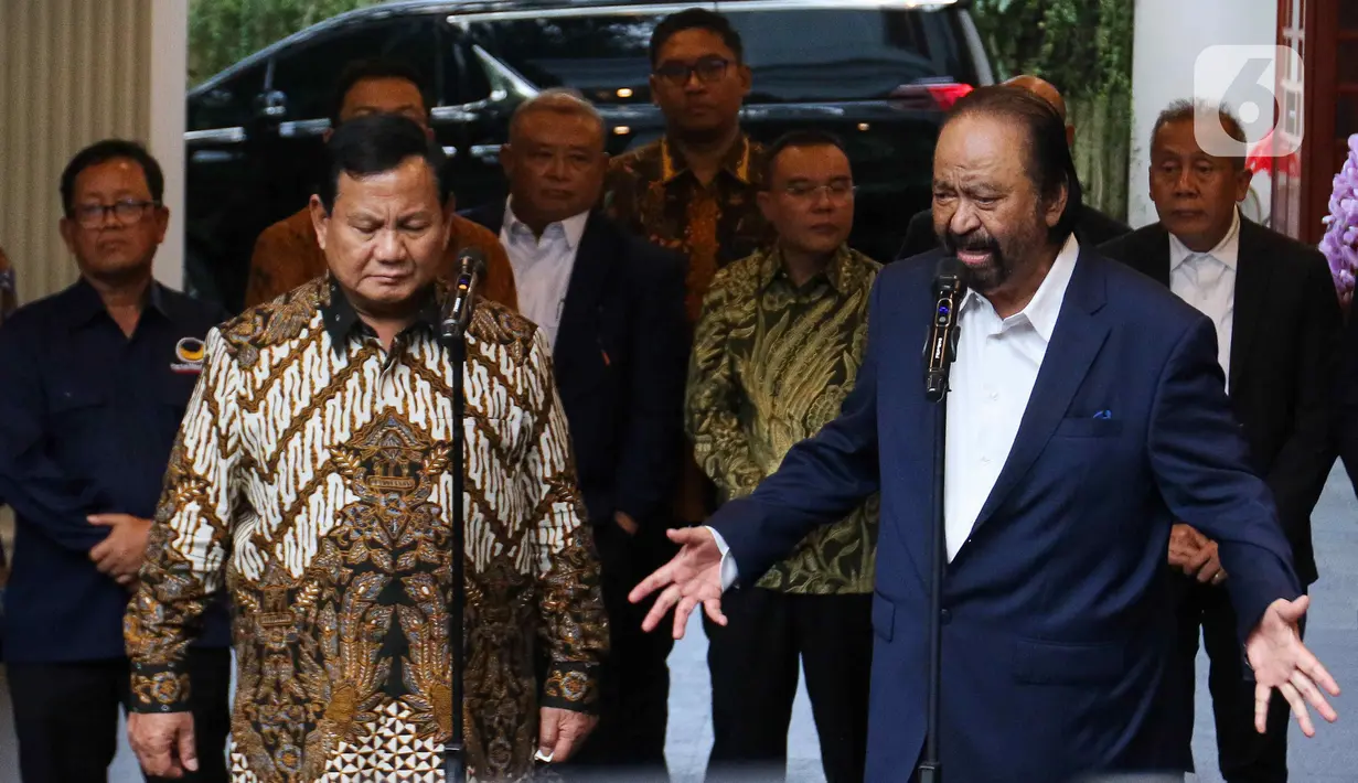 Pertemuan kedua tokoh tersebut berlangsung tertutup. (Liputan6.com/Herman Zakharia)