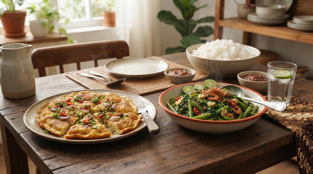 Pasangan Lauk dan Sayur untuk Hidangan Sehari-hari