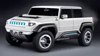 General Motors berencana membuat Hummer bertenaga listrik. (Ride.tech)