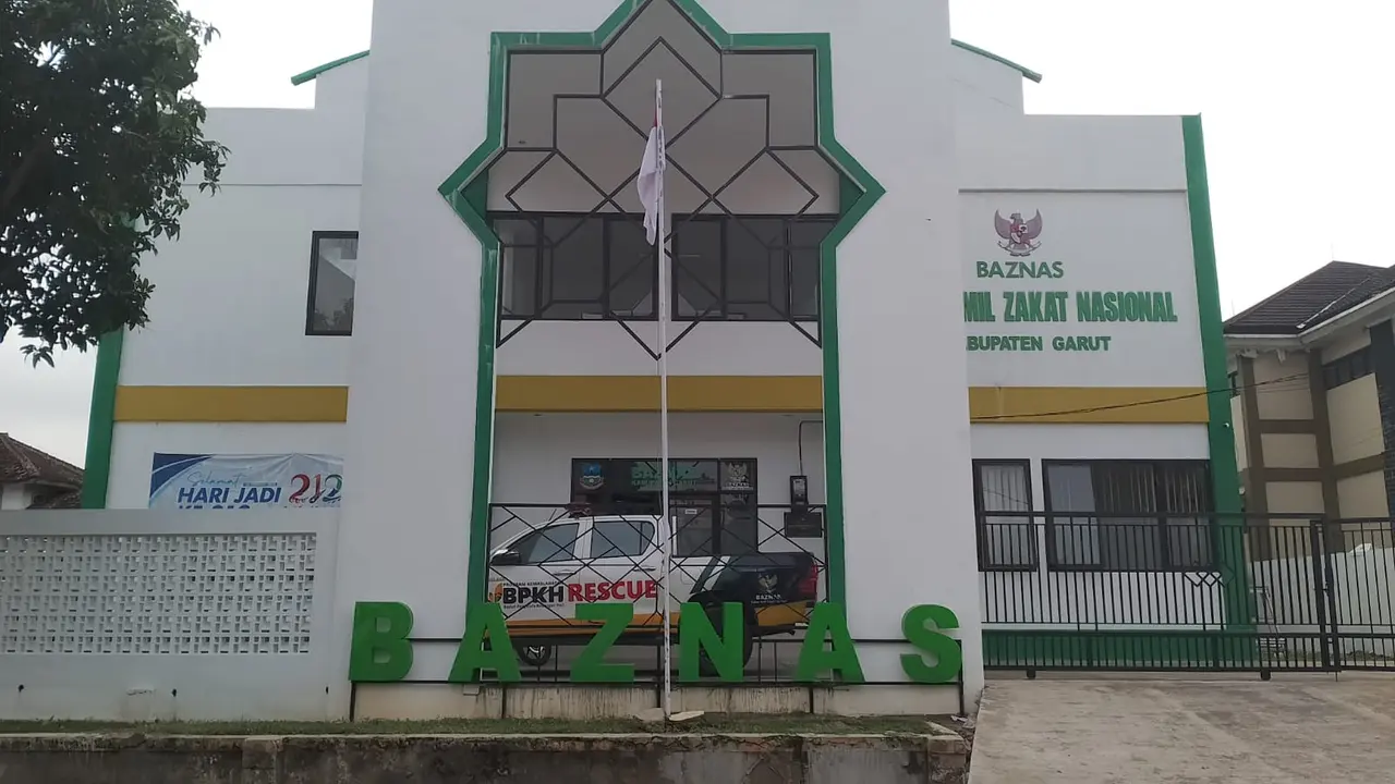 Gedung Baznas Garut. (Foto: Liputan6.com/Jayadi Supriyadin)