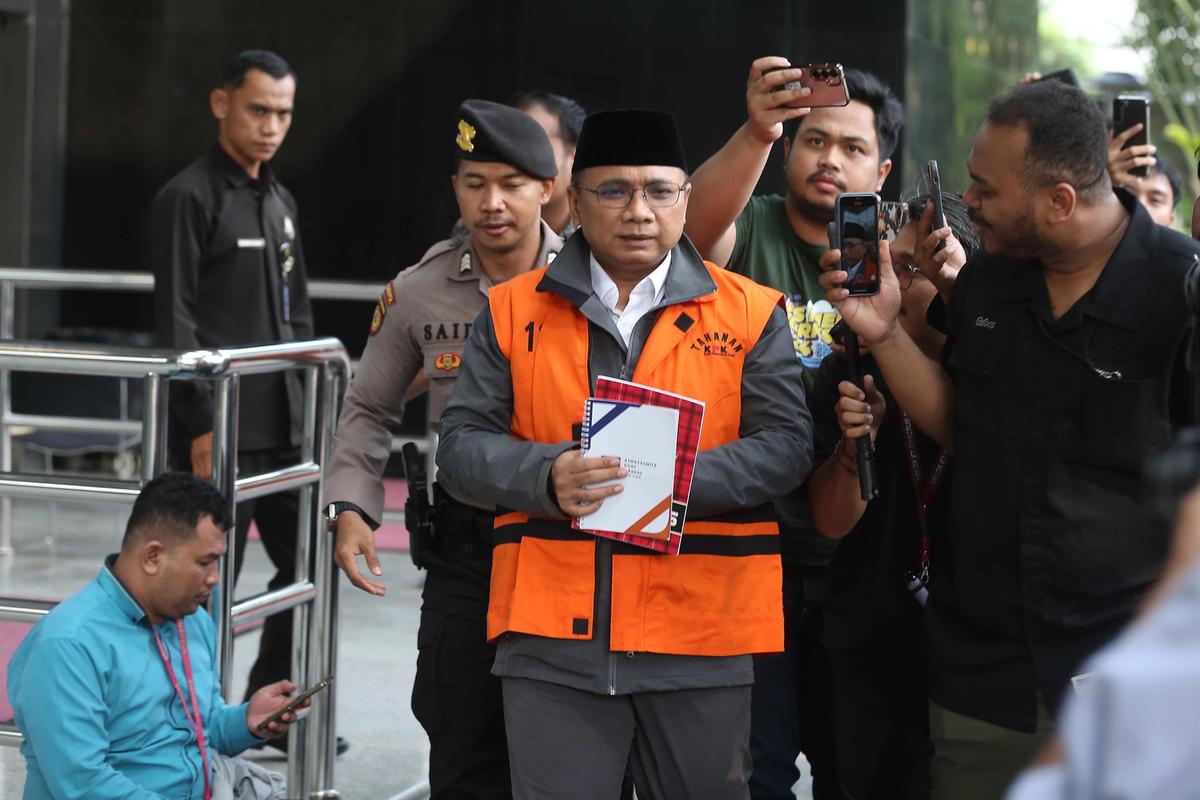 FOTO: Pemeriksaan Yaqut Terkait Dugaan Korupsi Kuota Haji Berlanjut