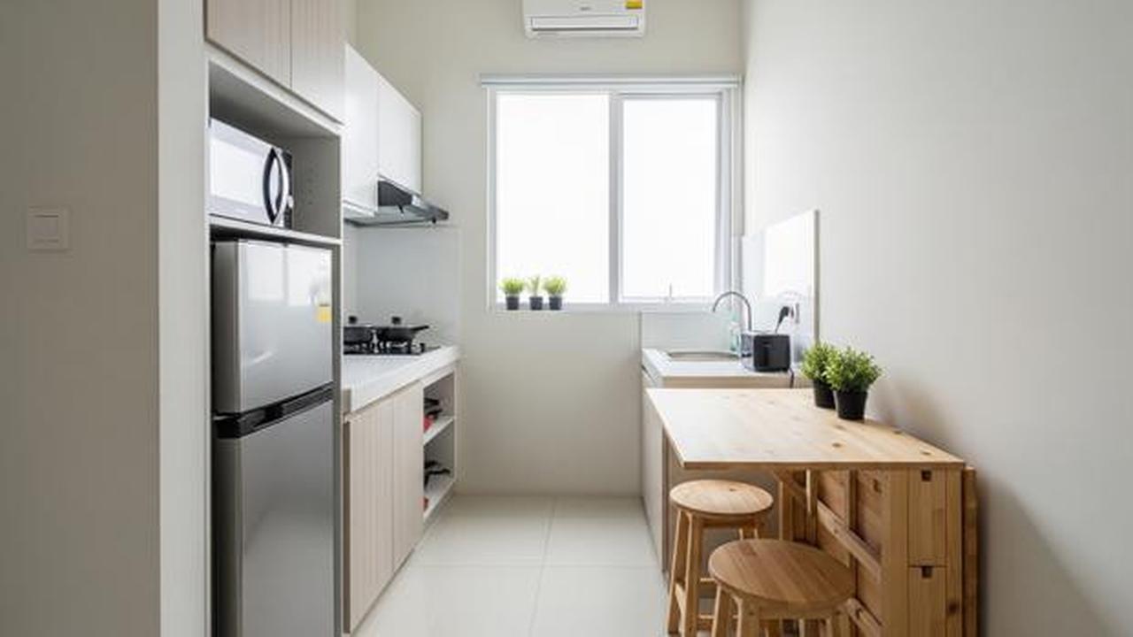 7 Desain Dapur Kecil 2x2 Meter Muat Kulkas dan Kitchen Set, Hemat Ruang Maksimal