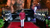 Perdana Menteri Inggris Rishi Sunak menghadiri acara jamuan makan malam KTT G20 yang digelar di Garuda Wisnu Kencana (GWK), Bali, Selasa malam,15 November 2022. (dok. Muchlis Jr/Biro Pers Sekretariat Presiden)