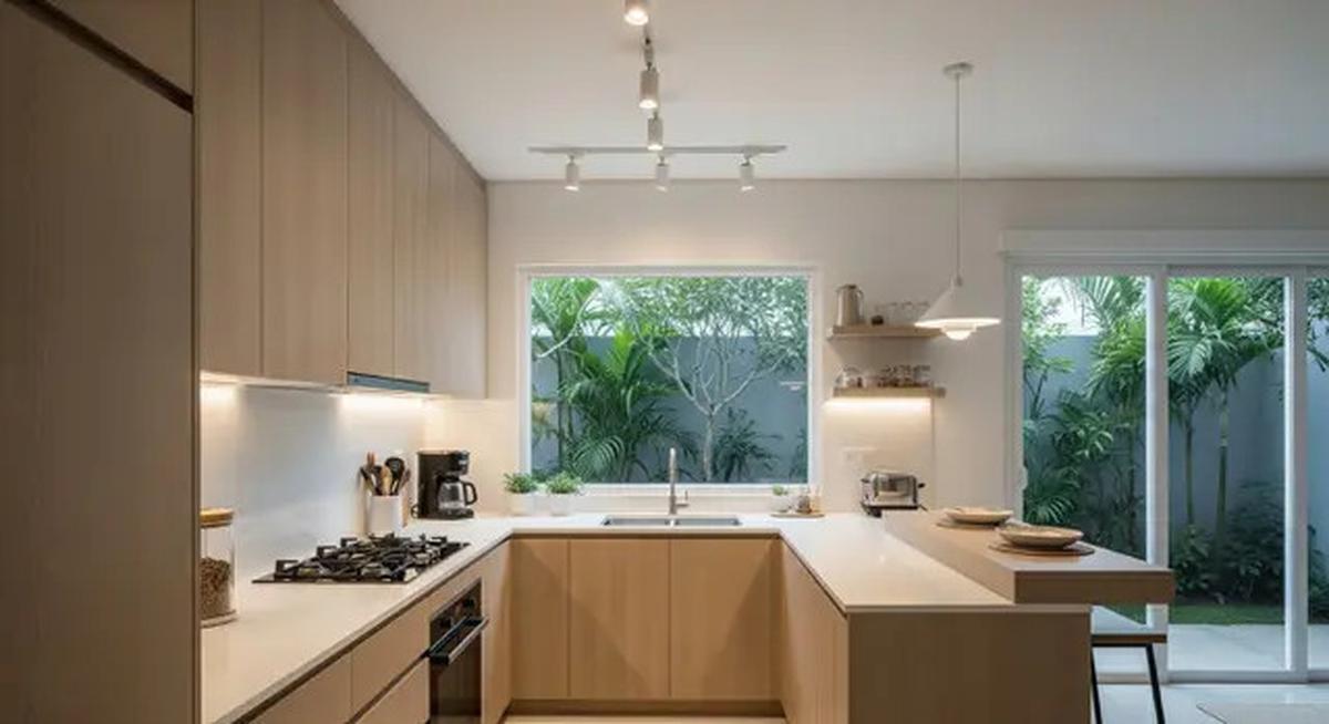 8 Model Dapur Minimalis Leter U, Fungsional untuk Rumah di Lahan Sempit