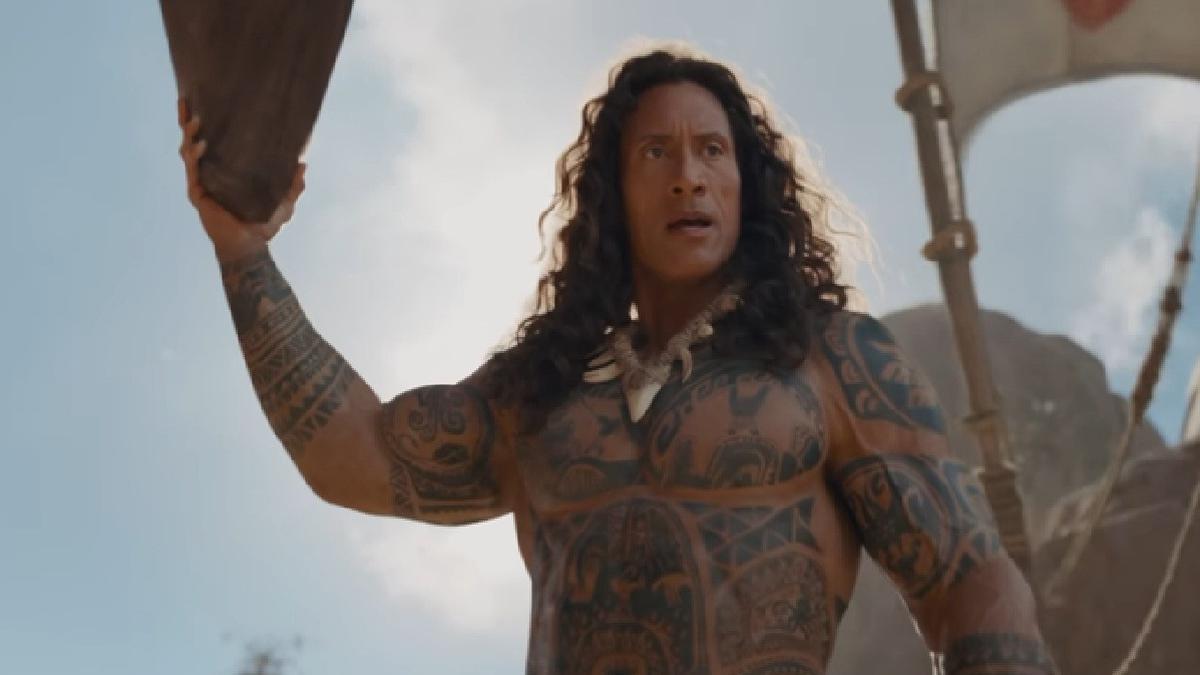 Dwayne Johnson Mendadak Gondrong di Film Live Action Moana, Wignya Diolok-olok
