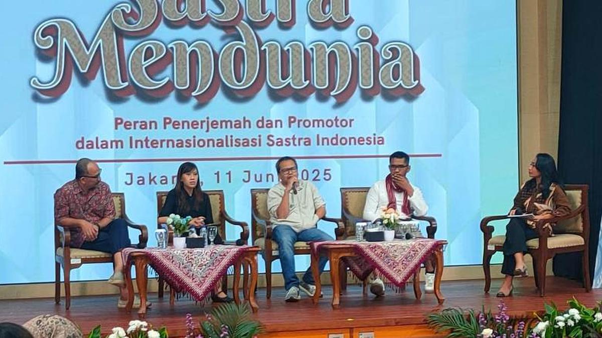 Hadirkan Lab Penerjemah dan Promotor Sastra, Menbud Ungkap Tantangan Besar Industri Sastra Indonesia