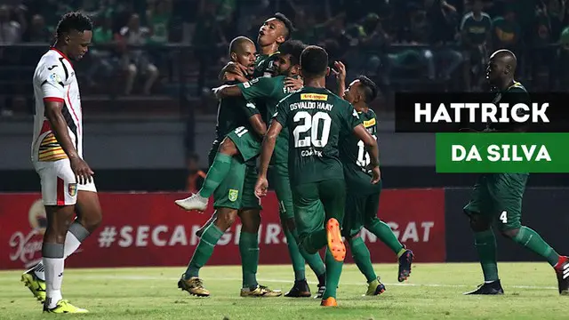 VIDEO: Hattrick David da Silva untuk Persebaya Saat Taklukkan Mitra Kukar