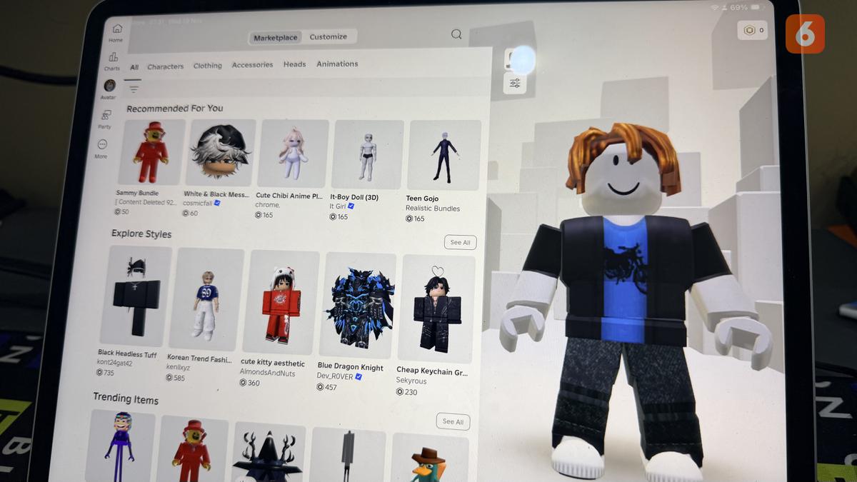 Roblox Terapkan Verifikasi Swafoto, Pengguna Protes Risiko Privasi dan Keamanan Data