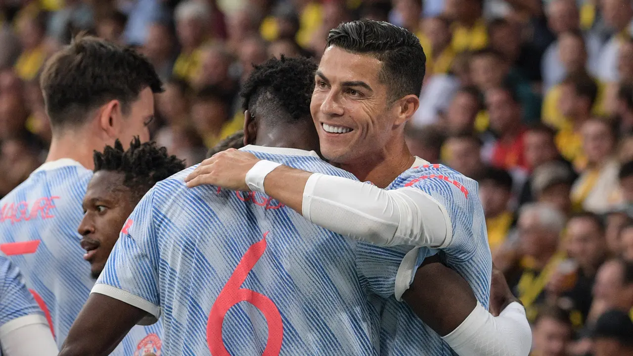 Cristiano Ronaldo, Manchester United, Liga Champions