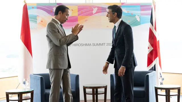 Jokowi Rishi Sunak KTT G7