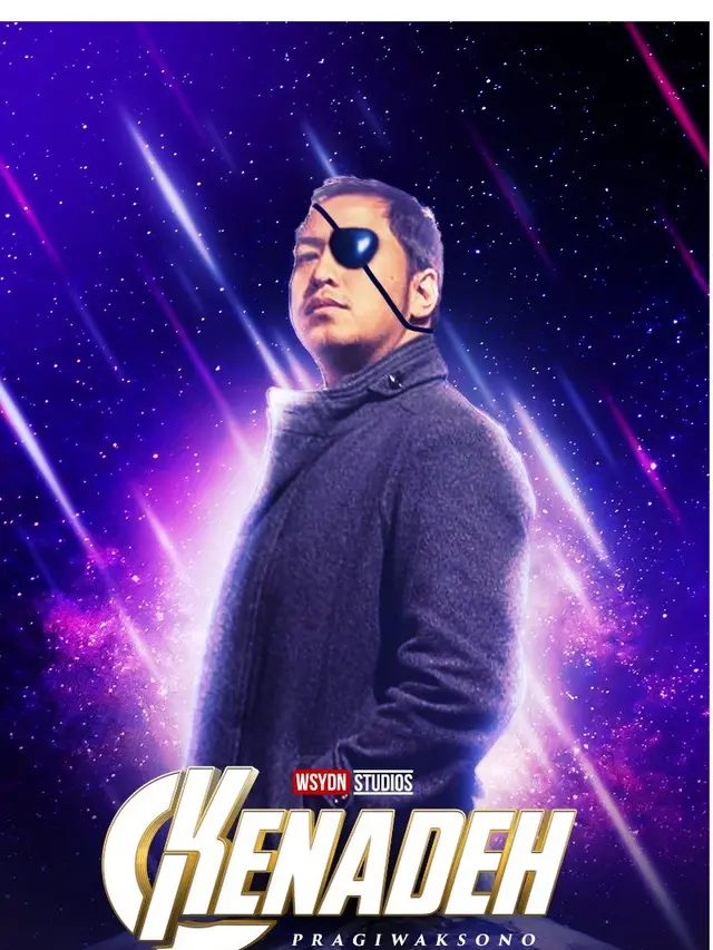 Editan Foto Pandji ala Poster Film Bikin Tepuk Jidat