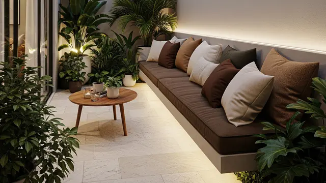 Desain Teras Sempit Tampak Modern Buat Tempat Nongkrong Nyaman