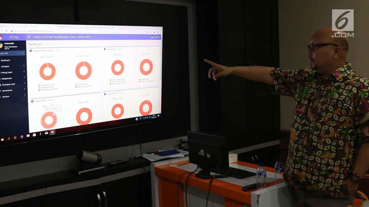 KPU Perkenalkan Sistem Informasi Penghitungan Suara Pemilu 2019