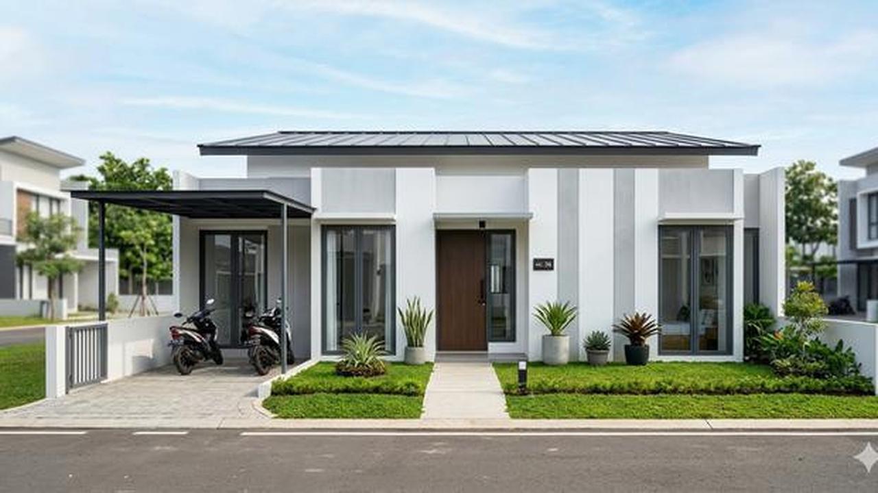 5 Inspirasi Gambar Rumah 1 Lantai Tipe 36: Modern, Elegan, dan Fungsional