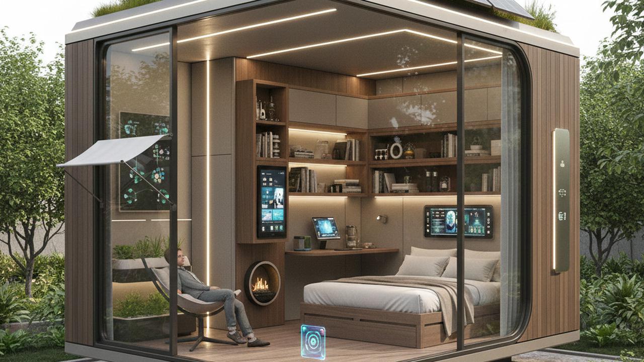 Smart Minimalist Pod: Gaya Hidup Modern dan Berkelanjutan