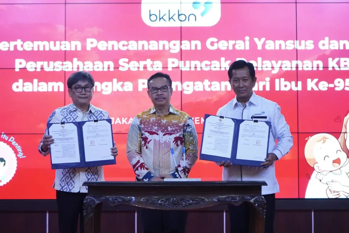 Badan Kependudukan dan Keluarga Berencana Nasional (BKKBN) menggelar Pekan Pelayanan KB dalam pencanangan Program Gerai Yansus (Gerakan Peningkatan Pelayanan KB di Wilayah Khusus) dan KB Perusahaan yang dimulai 21 November hingga 3 Desember 2023 (Istimewa