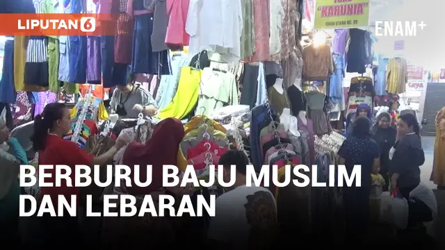 Sambut Ramadan, Warga Semarang Berburu Baju Muslim dan Lebaran di Pasar Johar