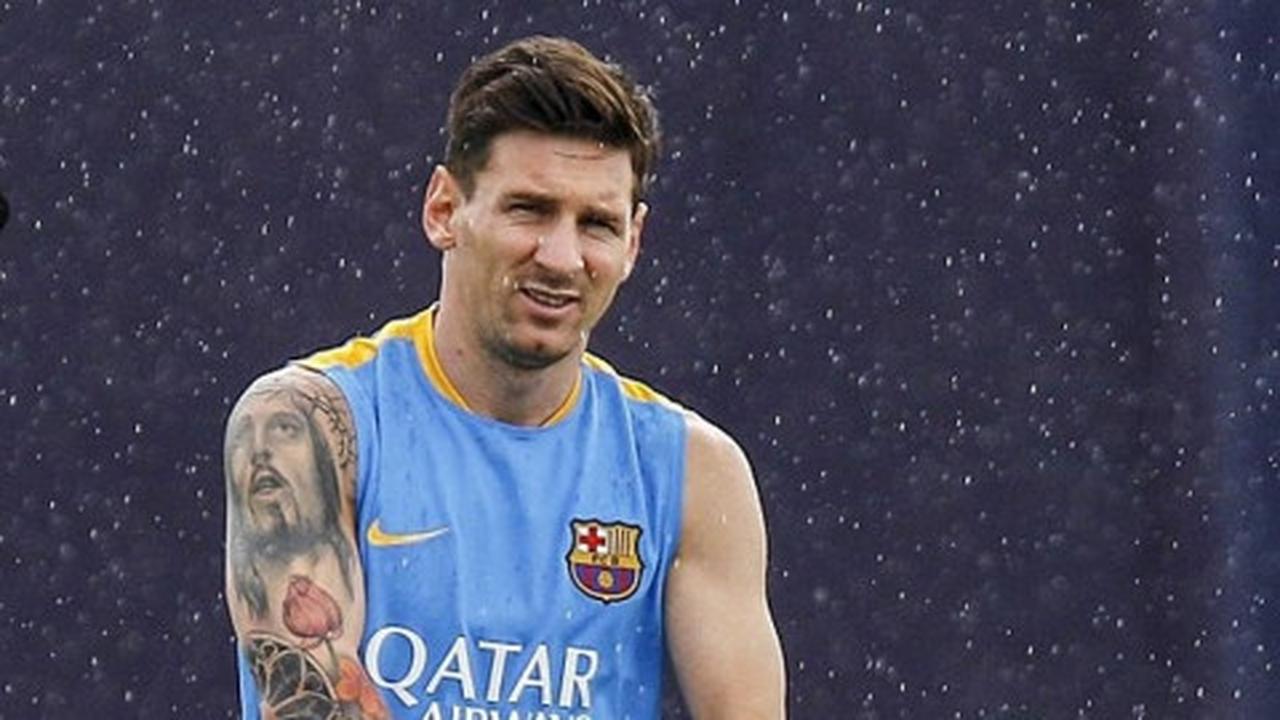Messi absen di latihan Barca