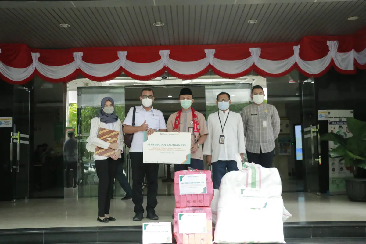 BGR Logistics menyalurkan bantuan untuk penanganan pandemi COVID-19 kepada Pemerintah Provinsi DKI Jakarta