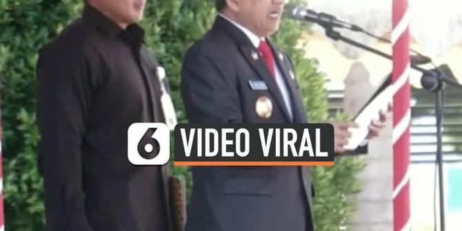 VIDEO: Gubernur Sulbar Keliru Baca Teks Pancasila