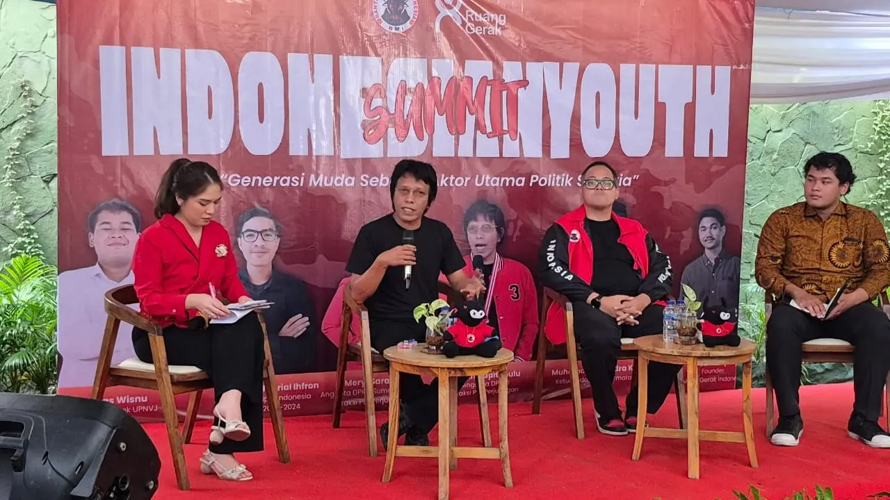 Dewan Pimpinan Pusat Banteng Muda Indonesia (DPP BMI) bersama komunitas mahasiswa dari beberapa perguruan tinggi di Jakarta yang tergabung dalam Ruang Gerak Indonesia menggelar Indonesian Youth Summit 2025.