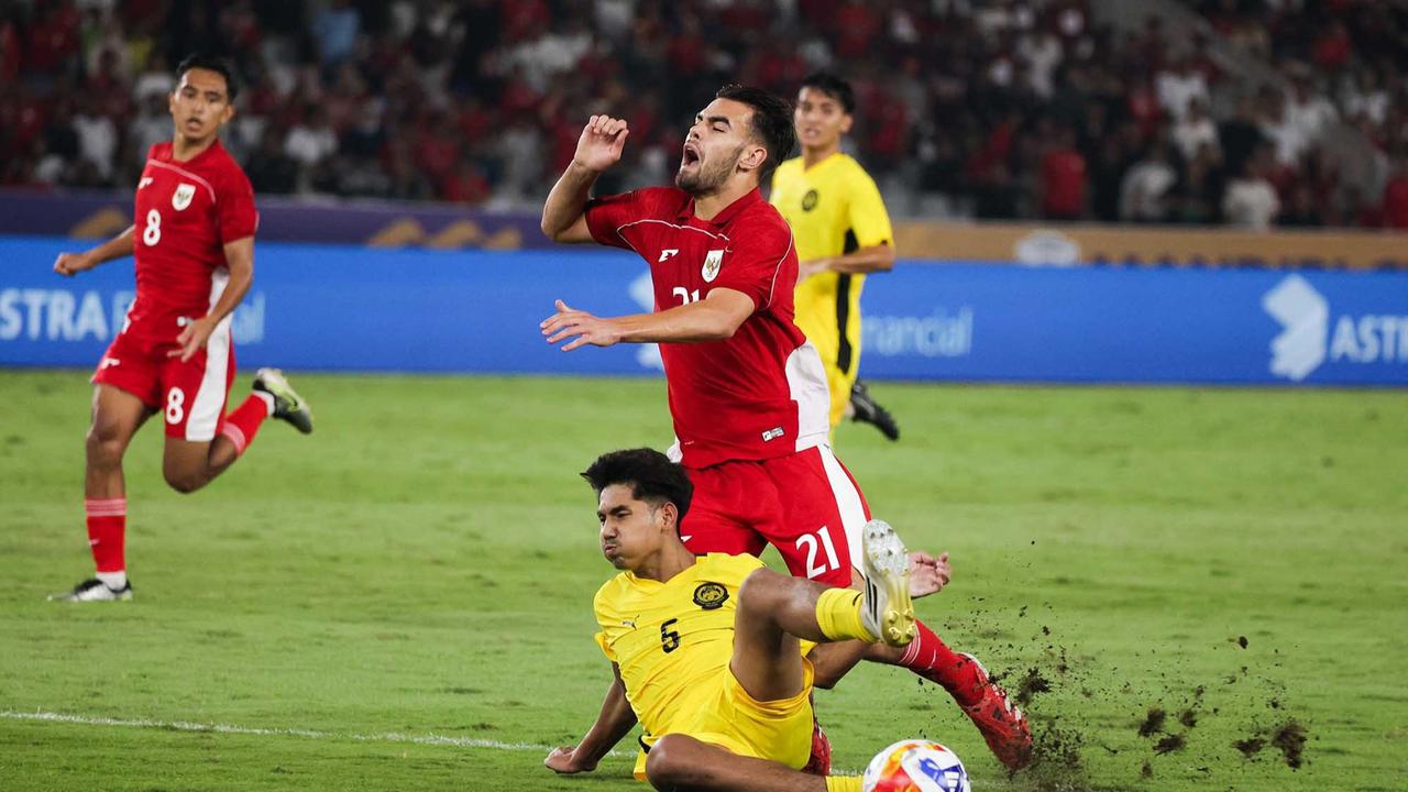 FOTO: Imbang Lawan Malaysia, Indonesia U-23 Lolos ke Semifinal Sebagai Juara Grup
