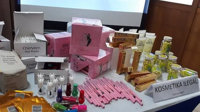 Kosmetik Ilegal, Sumber: Merdeka.com