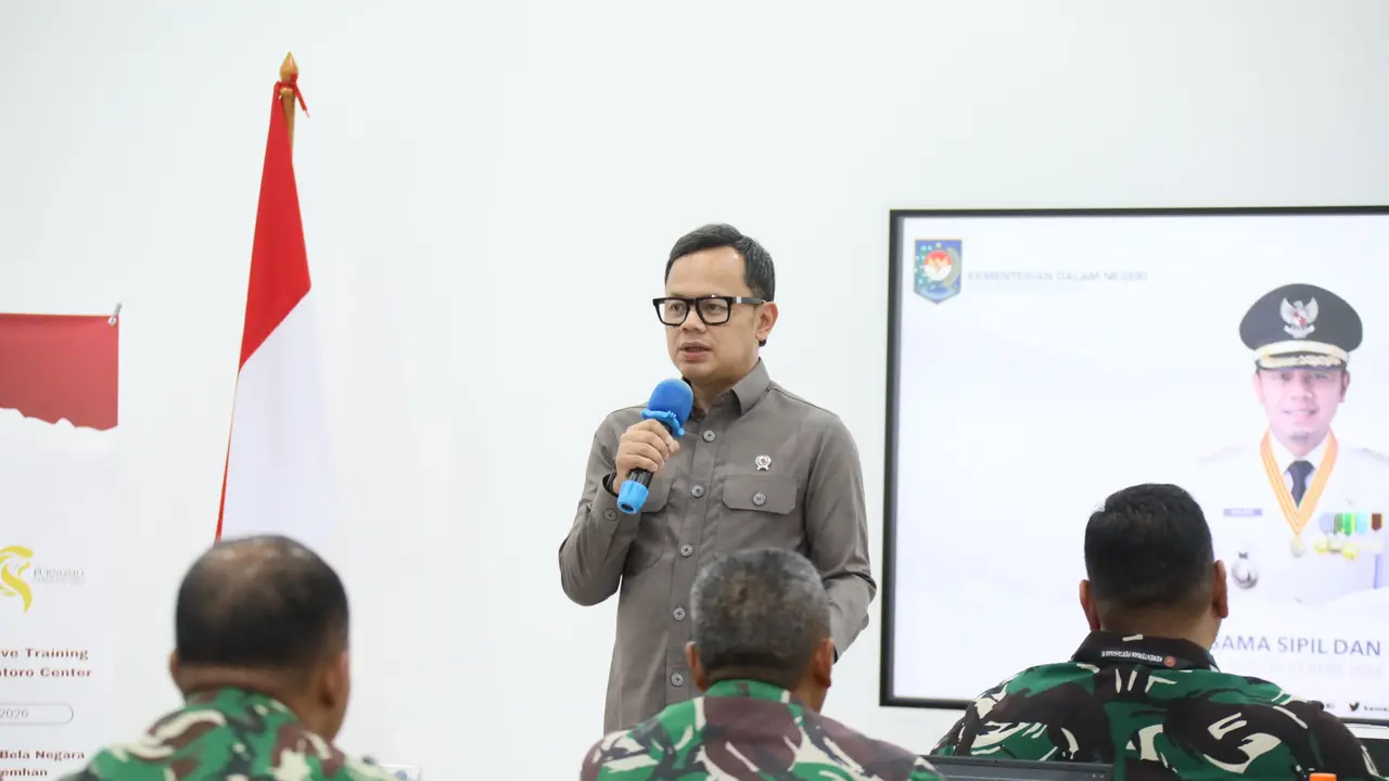 Wamendagri Bima Dorong Sinergi Sipil-Militer Hadapi Tantangan Global