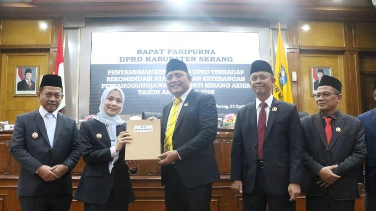 DPRD Kabupaten Serang Setujui LKPJ Bupati 2025, Dorong Inovasi Pendapatan Daerah
