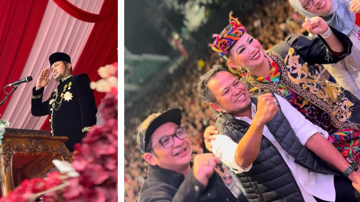 Potret Gubernur Rudy Mas’ud dan Pasha Ungu, Rayakan HUT RI Ke-80 dengan Konser Merah Putih 2025
