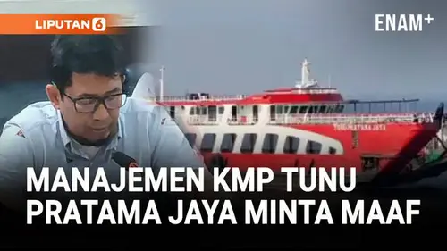 VIDEO: Tragedi Kapal Tenggelam, Manajemen KMP Tunu Pratama Jaya Minta Maaf