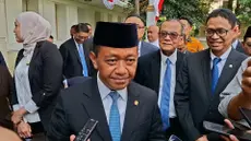 Menteri ESDM Bahlil Lahadalia melantik pejabat baru di Kementerian ESDM, Rabu, (5/8/2026). (Foto: Liputan6.com/Arief RH)