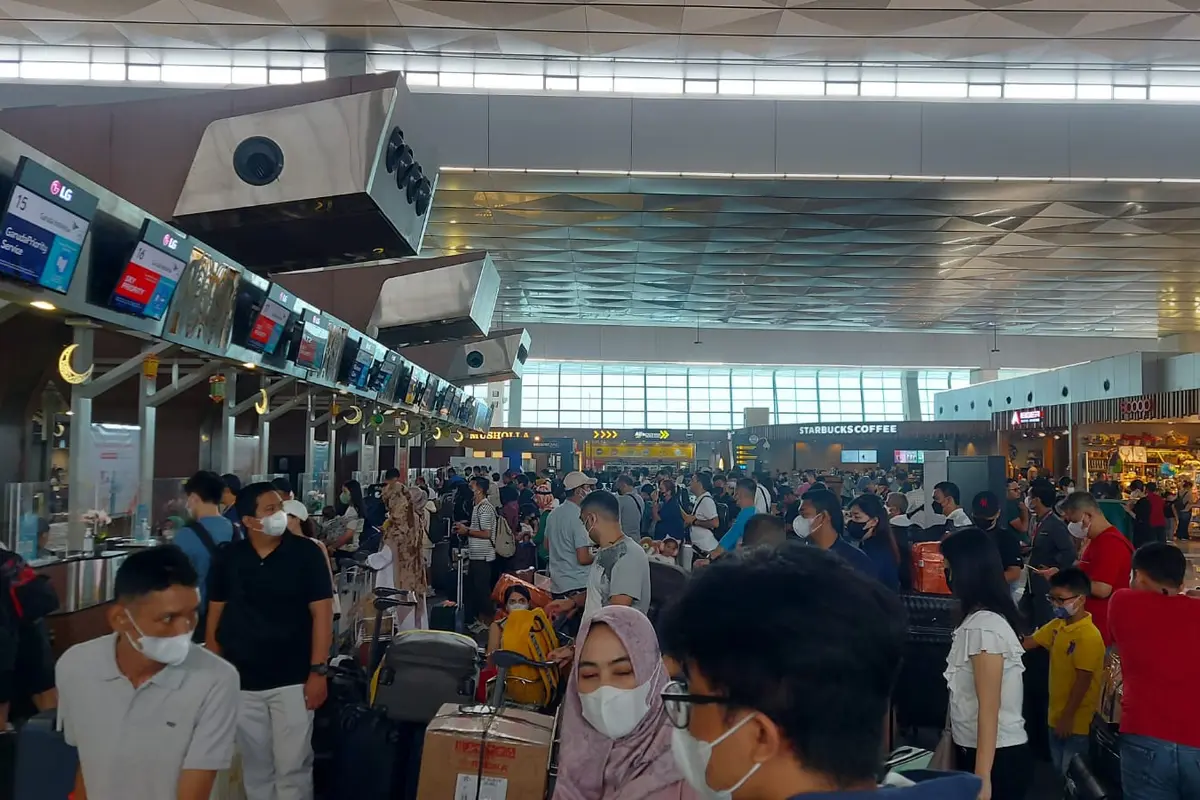 Puncak Arus Mudik, 577 Ribu Orang Terbang dari 35 Bandara Angkasa Pura Indonesia