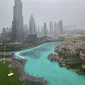 Atta Halilintar Terjebak Banjir di Dubai (Sumber: Instagram/attahalilintar)