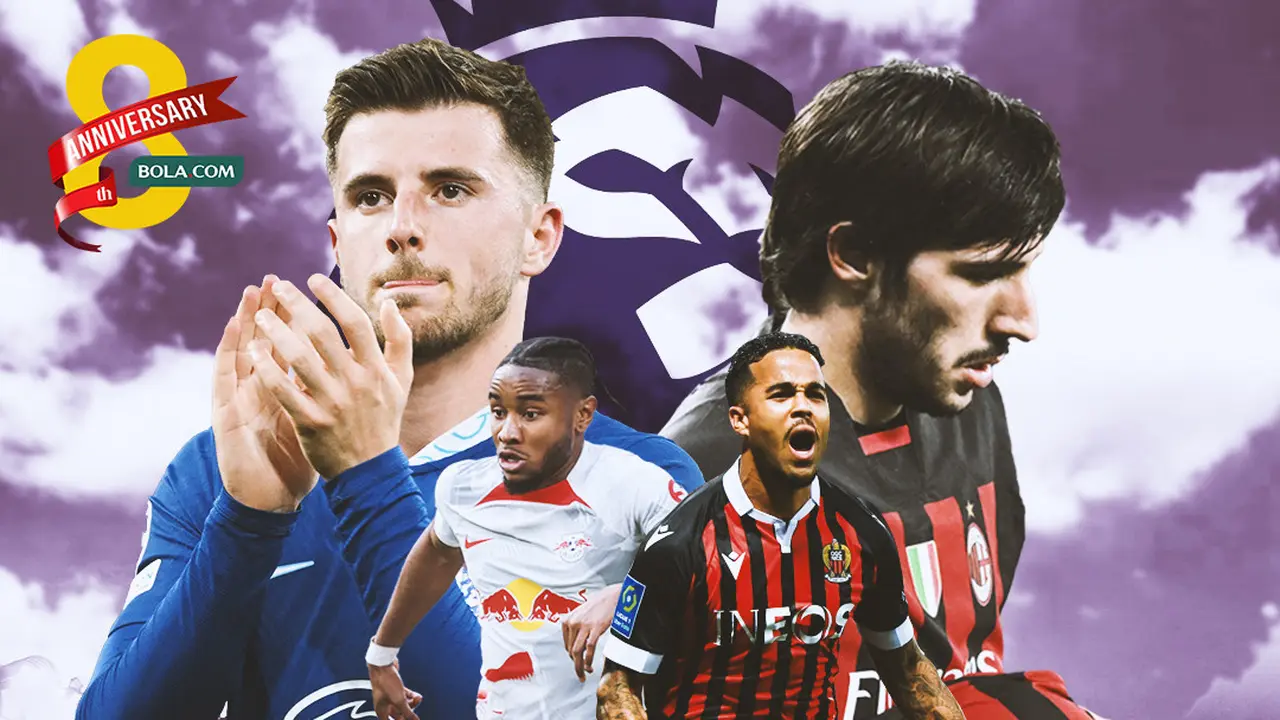 Liga Inggris - Sandro Tonali, Mason Mount, Christopher Nkunku dan Justin Kluivert