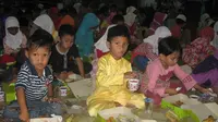Juga ada santunan bagi anak yatim, piatu dan yatim piatu binaan Divisi Anak RUMAN Aceh.