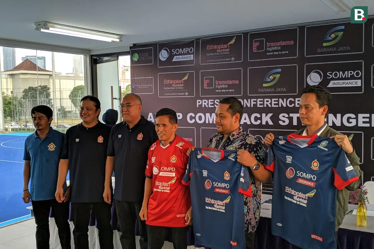 Konferensi Pers ASIOP di Gelora Bung Karno (GBK), Senayan, Jakarta Pusat, Jumat (3/5/2019).