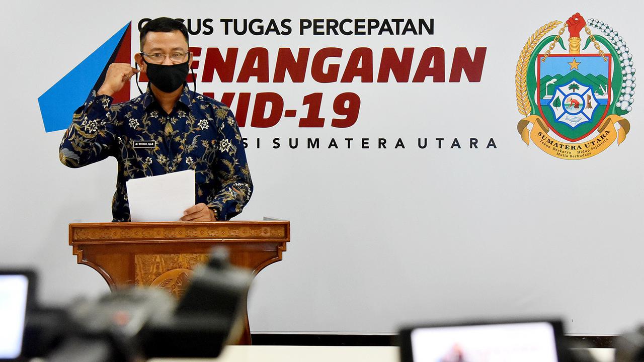 Jubir Gugus Tugas Percepatan Penanganan COVID-19 Provinsi Sumut, Whiko Irwan