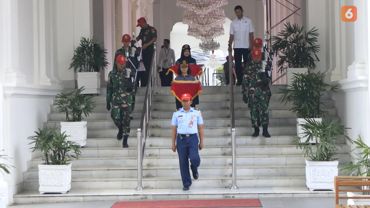 Pembawa Baki 2019, Pembawa Baki Paskibraka Nasional 2019, Pembawa Baki Kirab Bendera Pusaka