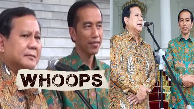 WHOOPS: Ini Motivasi Jokowi Temui Prabowo