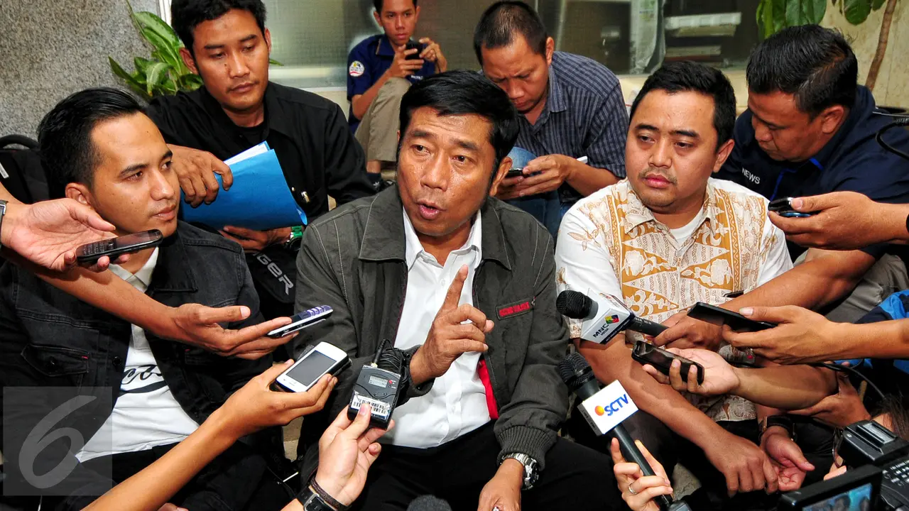 Ekspresi Haji Lulung Usai Diperiksa Bareskrim
