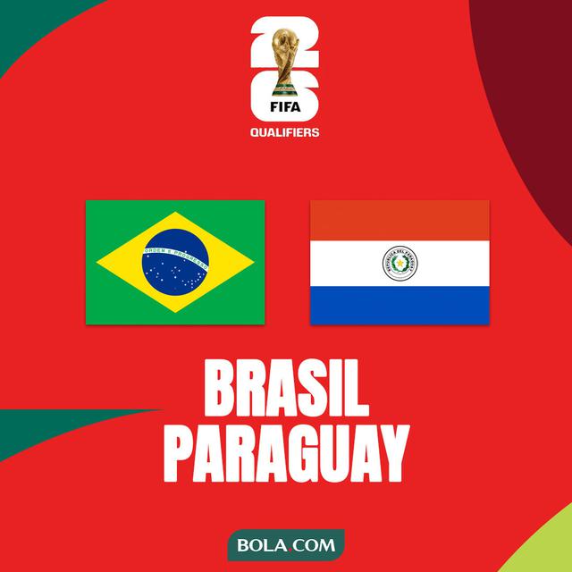 Kualifikasi Piala Dunia 2026 - Brasil Vs Paraguay