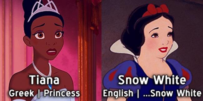 Arti nama Tiana dan Snow White/copyright designtaxi.com