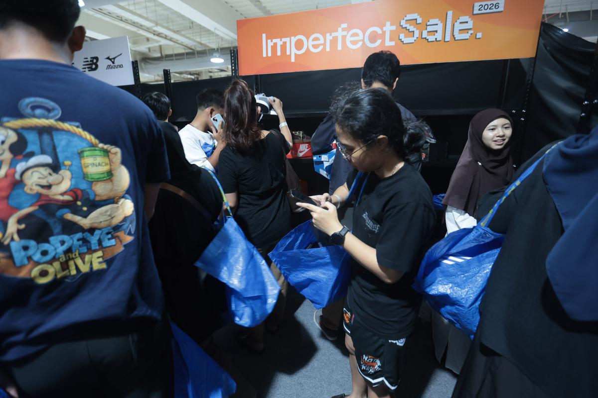 Satu Jam Berburu Diskon di Imperfect Sale