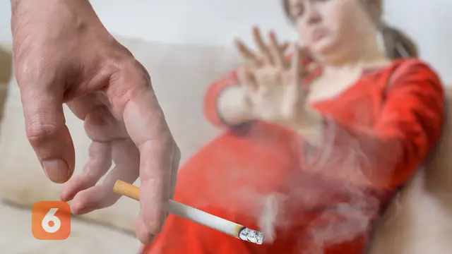 Ilustrasi Asap Rokok Ibu Hamil (iStockphoto)