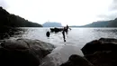 Danau Gunung Tujuh terletak di Kabupaten Kerinci atau tepatnya di Desa Pelompek, Kecamatan Ayu Aro, Jambi. Gunung Tujuh termasuk dalam Taman Nasional Kerinci Seblat yang merupakan Situs Warisan Dunia UNESCO, (17/5/2015). (Liputan6.com/Helmi Fithriansyah)