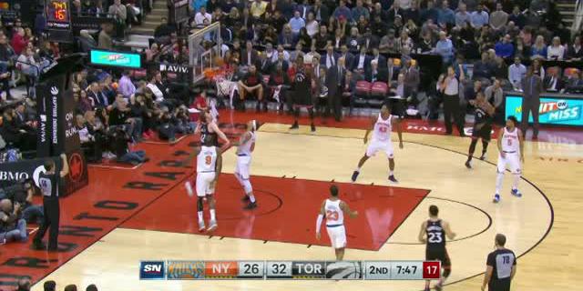 VIDEO : GAME RECAP NBA 2017-2018, Raptors 113 vs Knicks 88