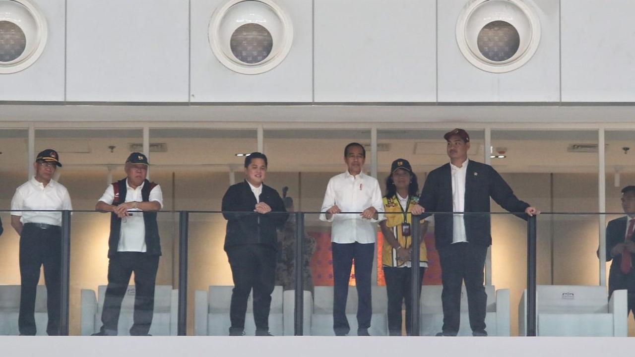 “Hari ini kita telah memiliki yang namanya Indonesia Arena. Sebuah stadium dengan kapasitas 16 ribu penonton kurang lebih,”